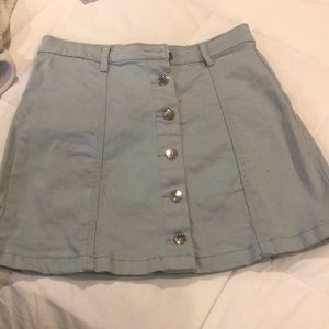 High waisted skirt